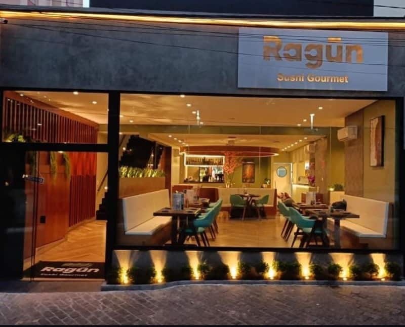 Fachada da unidade Ragun Sushi do Matsuya